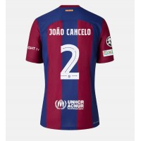 Fotballdrakt Herre Barcelona Joao Cancelo #2 Hjemmedrakt 2023-24 Kortermet